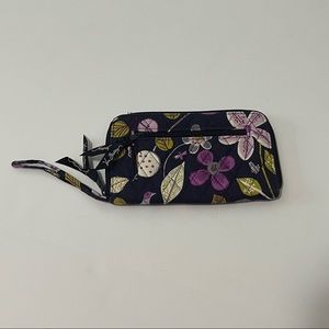 Vera Bradley Zippered Wallet Nightingale